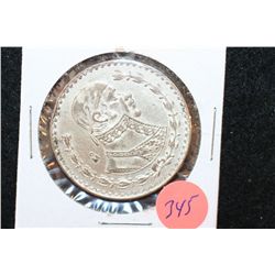 1962 Mexico Un Peso Foreign Coin