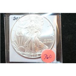 2010 Silver Eagle $1