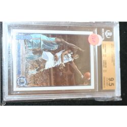 2003-2004 Topps Chrome Rookie Josh Howard Basketball Card, Draft Pick #29, Beckett Grading Services 