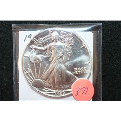 1989 Silver Eagle $1