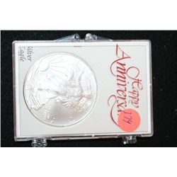2010 Silver Eagle $1, "Happy Anniversary"