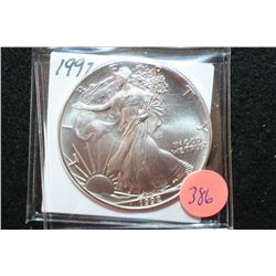 1992 Silver Eagle $1