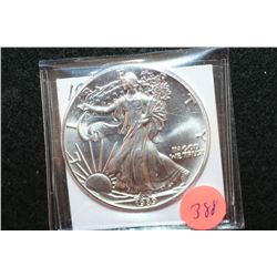 1989 Silver Eagle $1