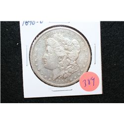 1890-O Silver Morgan $1