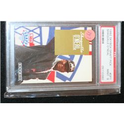 1992 Skybox Draft Pick Shaquille O'Neal-Orlando Magic Basketball Card, PSA Sports Authenticator Gem 