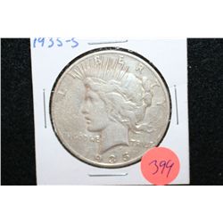 1935-S Peace $1