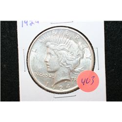 1924 Peace $1