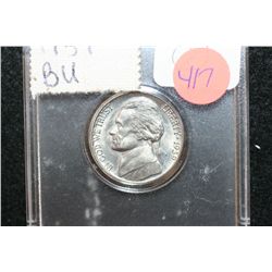 1939 Jefferson Nickel, BU