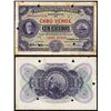 Image 1 : Banco Nacional Ultramarino, Cabo Verde, 1941 Issue Specimen Banknote.