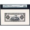 Image 1 : Banco Internacional De Costa Rica 1918-31 Issue Proof Banknote.