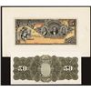 Image 1 : Banco Comercial Y Agricola, 1907-25 Issue Proof Banknote.