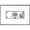 Image 1 : Banco Central De Venezuela- Caracas, 1968-71 Issue, Progress Production Proof.