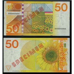 De Nederlandsche Bank, 1982 Issue Specimen Banknote.