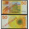 Image 1 : De Nederlandsche Bank, 1982 Issue Specimen Banknote.