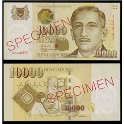 Board of Commissioners of Currency, ND (1999) Issue Specimen Banknote.