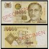 Image 1 : Board of Commissioners of Currency, ND (1999) Issue Specimen Banknote.