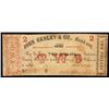 Image 1 : John Henley & Co., Bankers, 1862 Obsolete Banknote Payable on Confederate Notes.