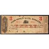 Image 1 : John Henley & Co., Bankers, 1862 Obsolete Banknote Payable on Confederate Notes.