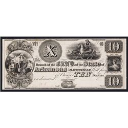 Bank of the State of Arkansas at Batesville, ca.1830's Obsolete Proof.