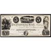 Image 1 : Quinebaug Bank 1830-40's Unlisted Obsolete Proof Series Banknote.