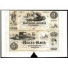 Image 1 : Uncas Bank $2-$5 Uncut Proprietary Proof Sheet Banknote Pair