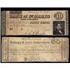 Image 1 : Bank of St. Mary's (ca.1842) - Mechanics Savings & Loan Association (ca.1864) Printed Back to Back