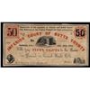 Image 1 : Inferior Court of Butts County, 1862 Obsolete Scrip Note.