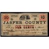 Image 1 : Jasper County, By Order of the Inferior Court, 1862 Obsolete Scrip Note.