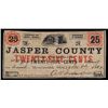 Image 1 : Jasper County, By Order of the Inferior Court, 1862 Obsolete Scrip Note.