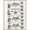 Image 1 : Marine Bank of Chicago Proprietary Proof Sheet.