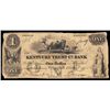 Image 1 : Kentucky Trust Co. Bank, 1852 Obsolete Banknote.