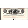 Image 1 : Peoples National Bank of Helena Montana (Territory) $50 Proprietary Proofs.