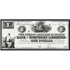 Image 1 : Bank of the Northern Liberties, 1841 Issue Proof Banknote.