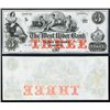 Image 1 : West River Bank 1860's Obsolete With Coin Vignette.