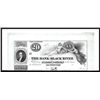 Image 1 : Bank of Black River $20 Proprietary Proof.