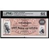 Image 1 : Bank of Giles $10 Proprietary Proof.