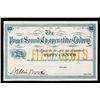 Image 1 : Puget Sound Co-operative Colony, Washington Territorial Fractional Scrip Note.
