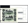 Image 1 : Union Bank of Columbia Uncut Sheet of 2 Proprietary Proofs Plus Matching Undertint Proofs..