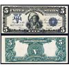 Image 1 : Silver Certificate, 1899, 45, Fr#281 Indian Chief Banknote.