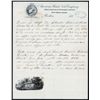 Image 1 : American Bank Note Co. 1870's Letterhead With Design Order.