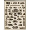 Image 1 : New England Bank Note Co. ND (ca.1830's) Advertising Vignette Proof Sheet.