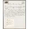 Image 1 : St. Louis Railway Co. Ticket Order for ABNC With Sample Ticket Proof Attached.