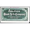 Image 1 : American Bank Note Company Calendar Top or Sample Advertising Sign.