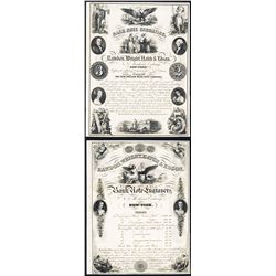 Rawdon, Wright, Hatch & Edson 1854 Dated Advertising Sheet.