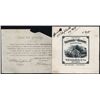 Image 1 : Sulphate of Quinine 1881 Medicine Label Approval Proof.