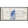 Image 1 : Dye's Government Counterfeit Detector Journal Subscription Receipt.