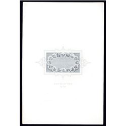ABNC Micro Printed Declaration of Independence on Coated Stock.