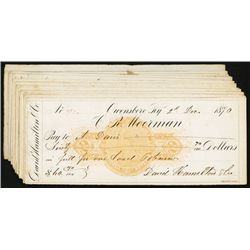 Owensburg, Kentucky RN C-1 Imprinted Revenue Checks.