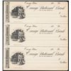 Image 1 : Orange National Bank 1890's Checkbook.