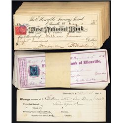 First National Bank of Ellenville, NY Issued Checks.